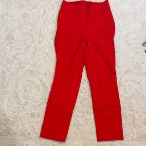 SPANX Red High-Waist Shaping Pants